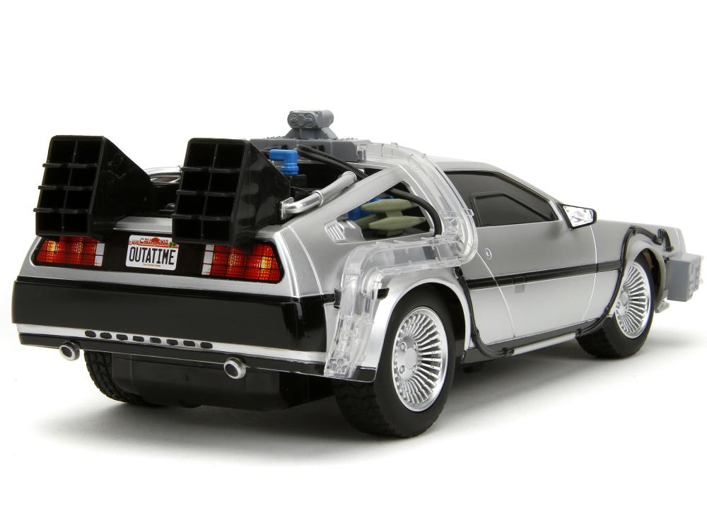 Back to the Future Remote Control 1:16 scale DeLorean Time Machine - MEGA POP COMICS