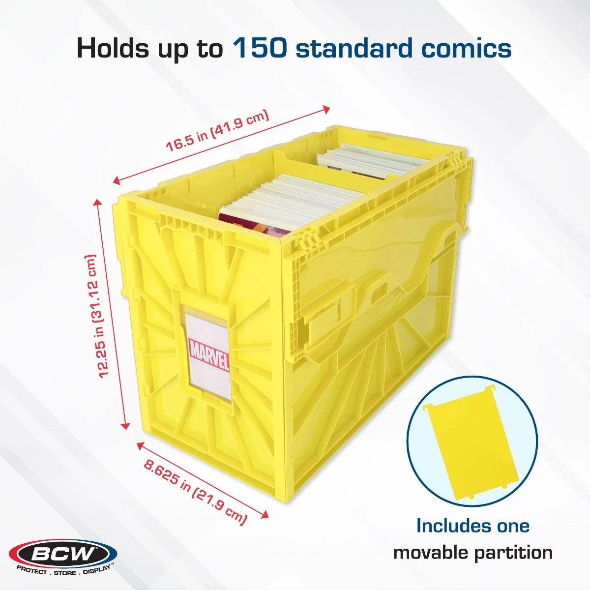 BCW Short Comic Book Bin - MEGA POP COMICS
