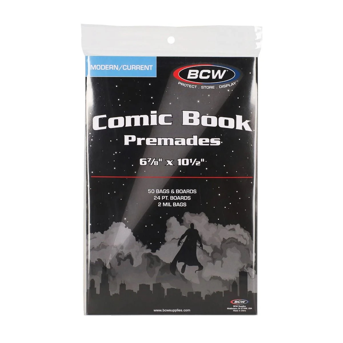BCW Premade Current Comic Bag and Board - MEGA POP COMICS