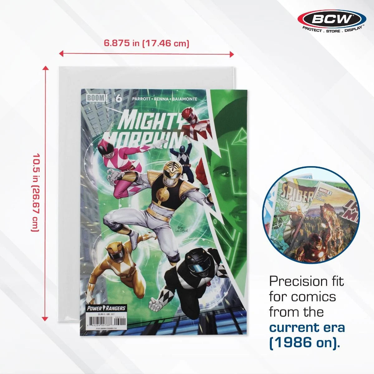 BCW Premade Current Comic Bag and Board - MEGA POP COMICS