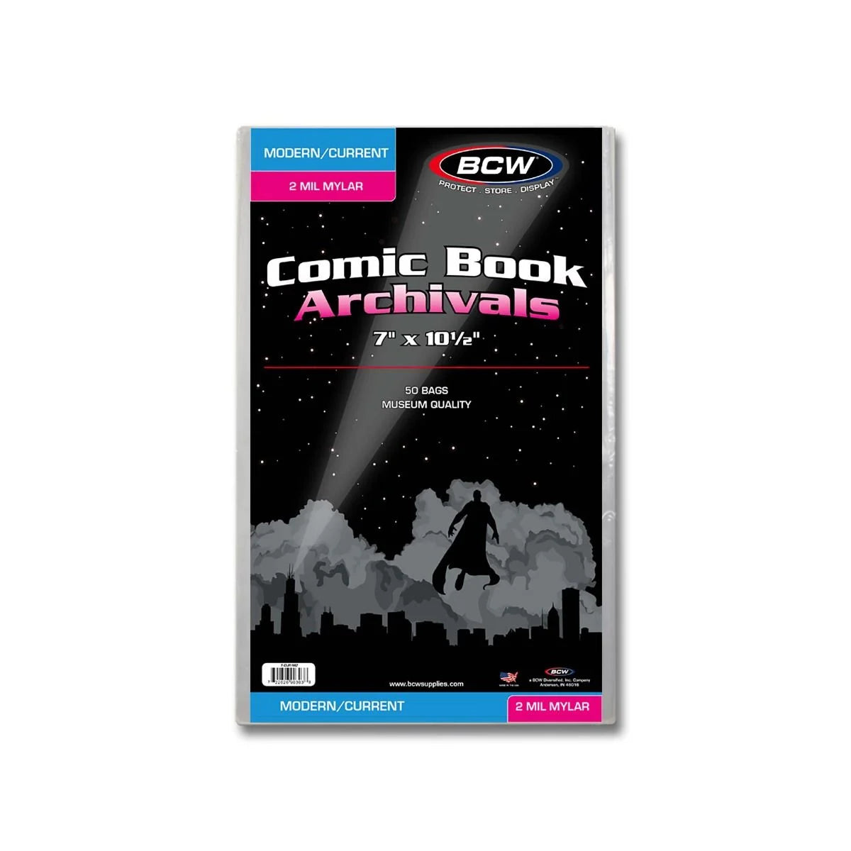 BCW Current/Modern Comic Mylar Archivals - 2 MIL - MEGA POP COMICS