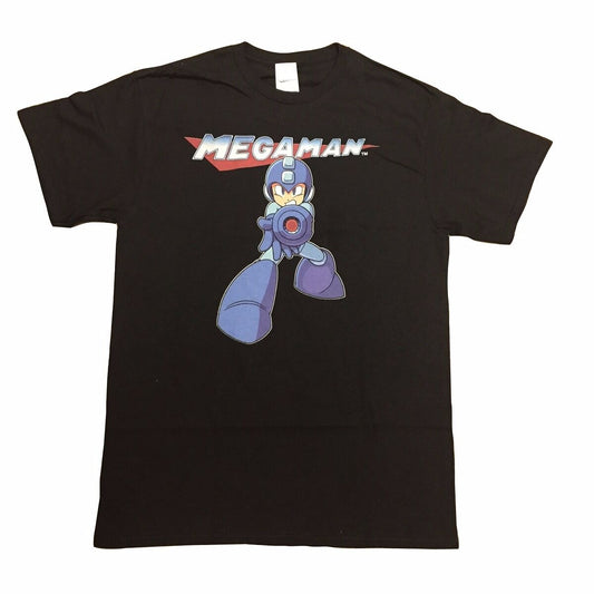 Mega Man Take Aim Gamer Adult T-Shirt - MEGA POP COMICS
