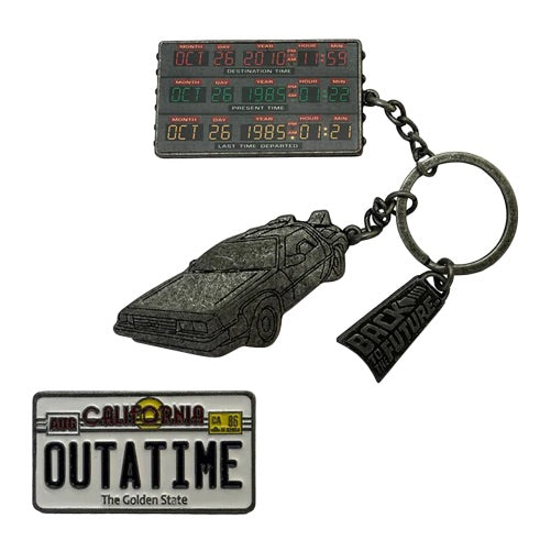 Back to the Future - CHS™ Keychain and Pin Set - MEGA POP COMICS