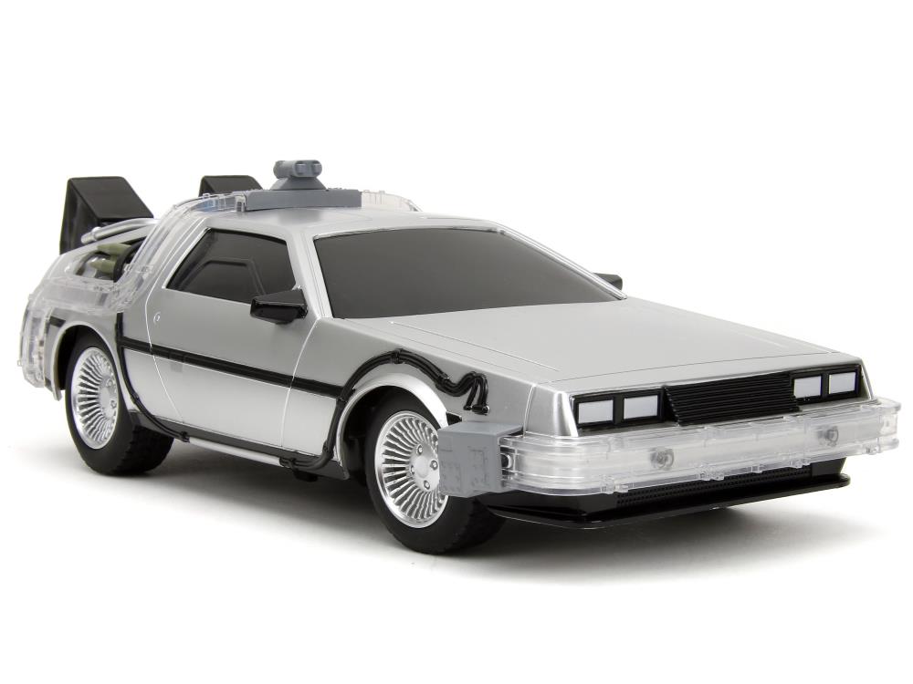 Back to the Future Remote Control 1:16 scale DeLorean Time Machine - MEGA POP COMICS