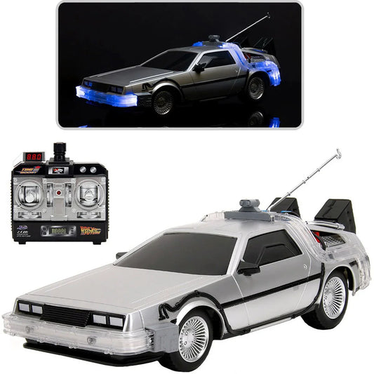 Back to the Future Remote Control 1:16 scale DeLorean Time Machine - MEGA POP COMICS