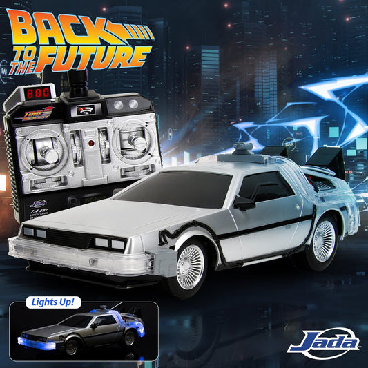 Back to the Future Remote Control 1:16 scale DeLorean Time Machine - MEGA POP COMICS