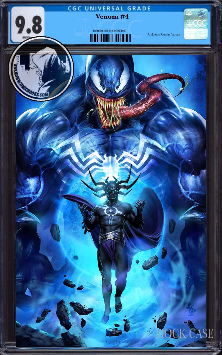 Venom #4 Unknown Comics Dave Wilkins Exclusive Var (01/19/2022) - MEGA POP COMICS