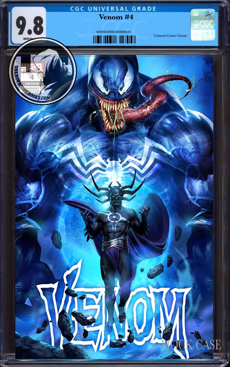 Venom #4 Unknown Comics Dave Wilkins Exclusive Var (01/19/2022) - MEGA POP COMICS