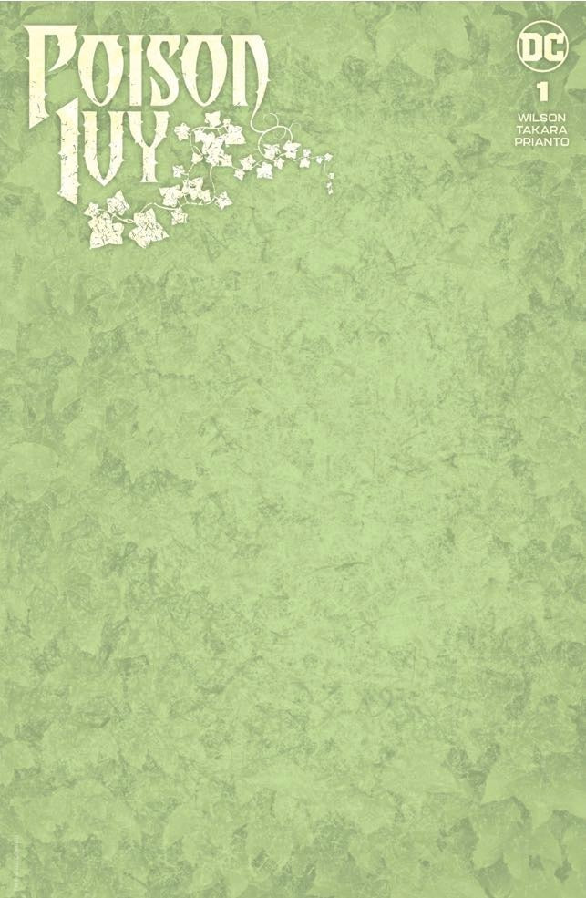 Poison Ivy #1 (616) Exclusive Blank Var (06/08/2022) - MEGA POP COMICS
