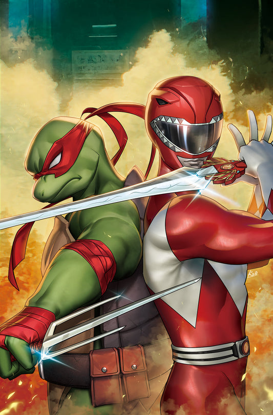 MMPR TMNT II #2 R1C0 UNKNOWN COMICS EXCLUSIVE VIRGIN VAR (01/25/2023) - MEGA POP COMICS