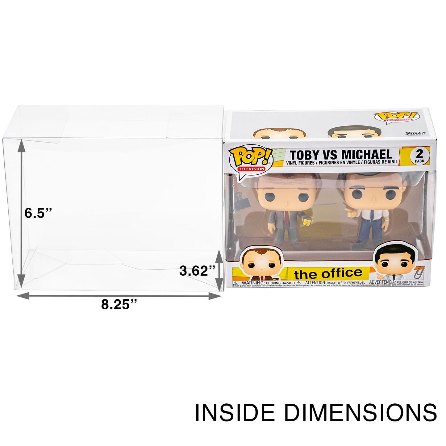 Platinum Protectors for Funko Pop! 2-Pack Vinyl Figures - MEGA POP COMICS