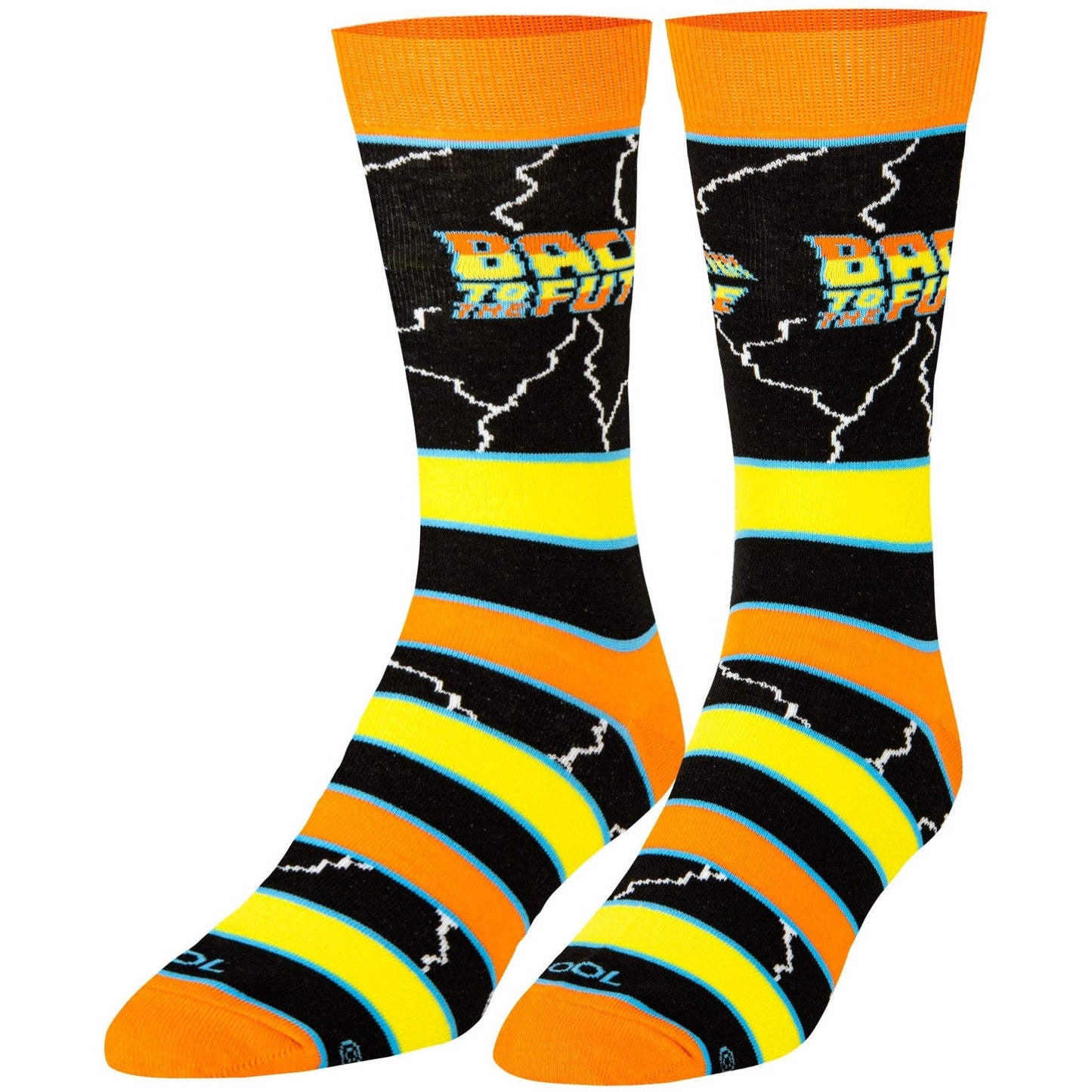 Back to the Future "Stripes" Men's Crew Folded Socks (Size 8-12) - MEGA POP COMICS