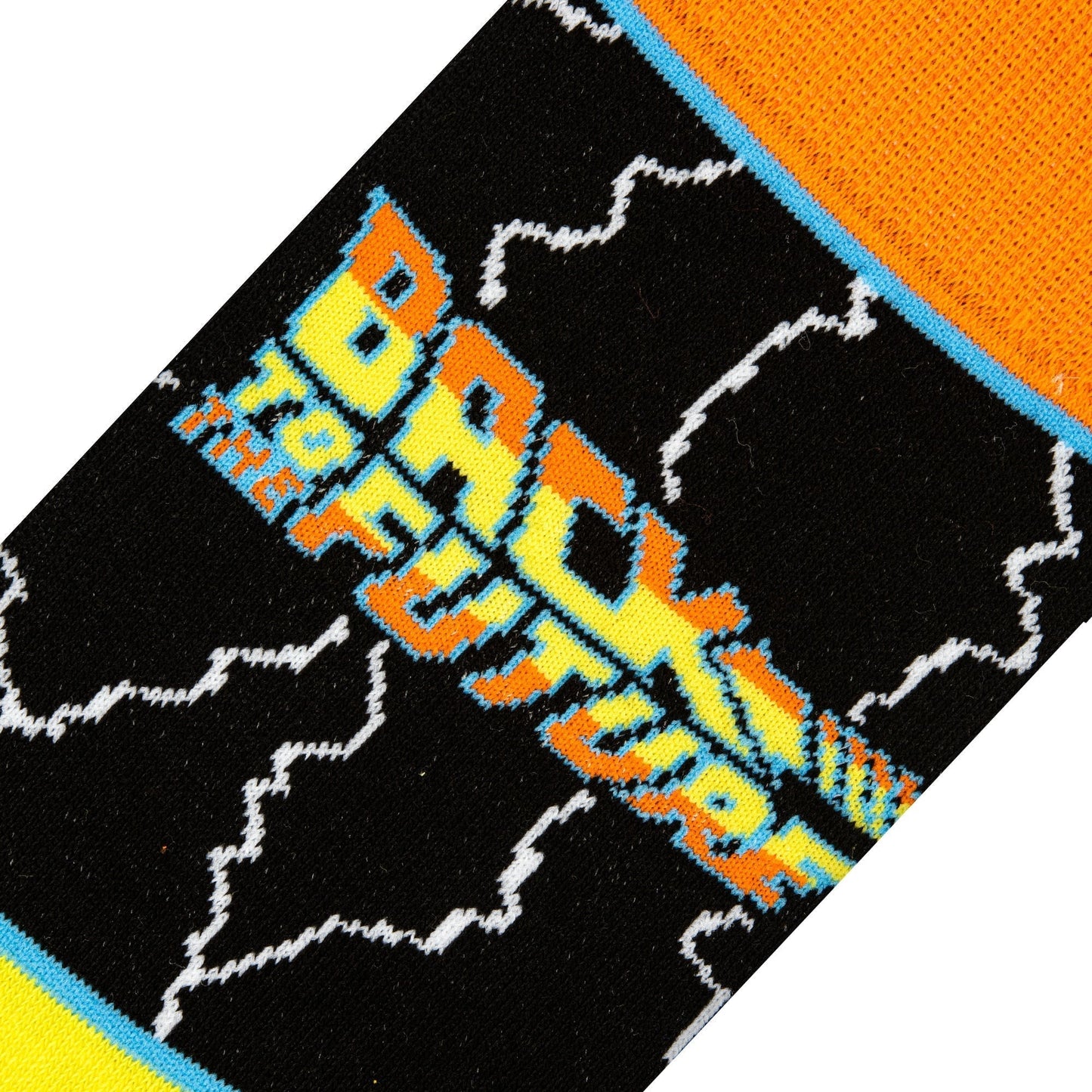 Back to the Future "Stripes" Men's Crew Folded Socks (Size 8-12) - MEGA POP COMICS