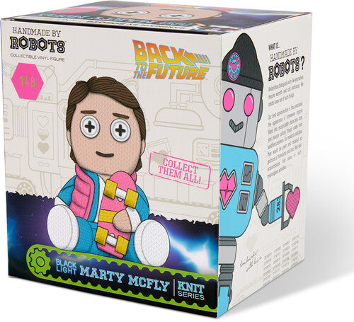 Back to the Future Marty McFly with Skateboard Collectible Vinyl Figure (Limited Edition Blacklight / Fan Expo Convention Exclusive) - #148 - MEGA POP COMICS