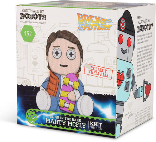 Back to the Future Marty McFly with Skateboard Collectible Vinyl Figure (Limited Edition Glow in the Dark / Geek Fuel Numbered Exclusive) - #152 - MEGA POP COMICS
