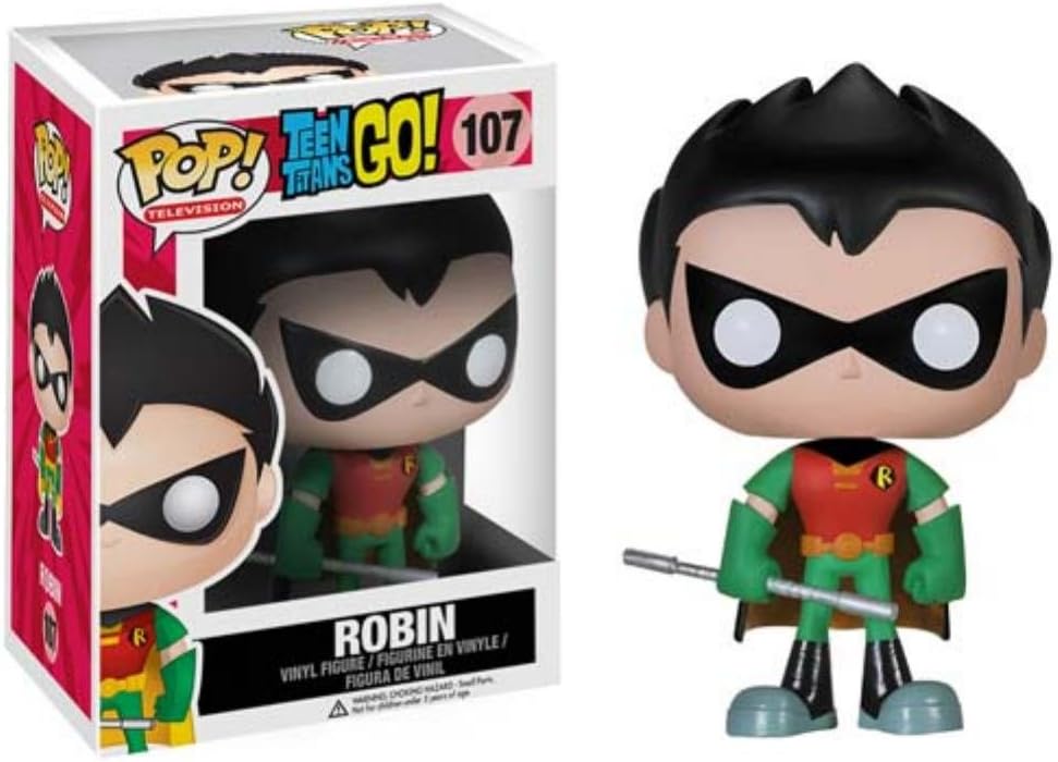 Funko POP TV: Teen Titans Go! - Robin #107 - MEGA POP COMICS