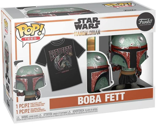 Funko Pop! & Tee: Star Wars - Boba Fett - MEGA POP COMICS