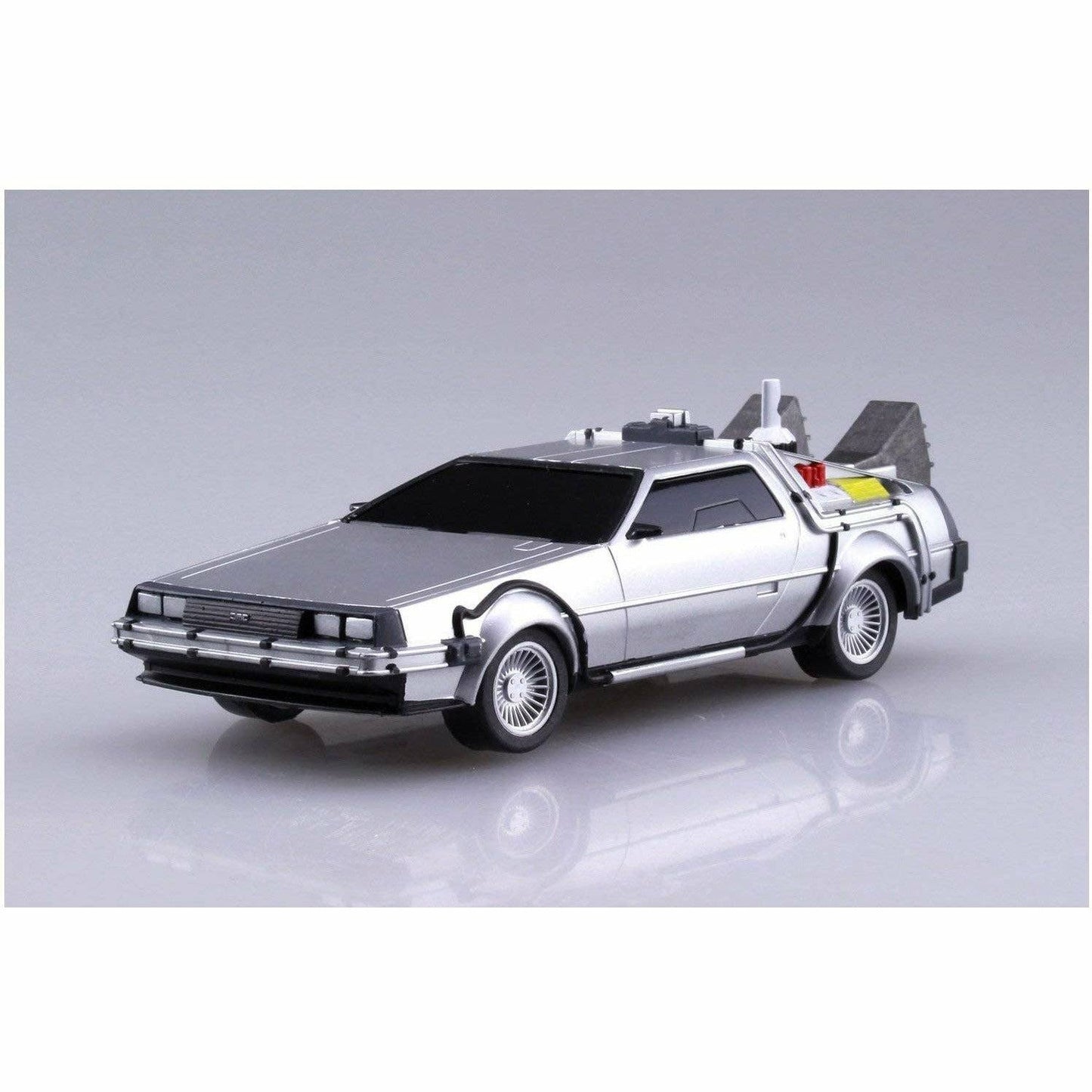 Back to the Future Part II pull-back DeLorean 1:43 scale plastic model kit - MEGA POP COMICS