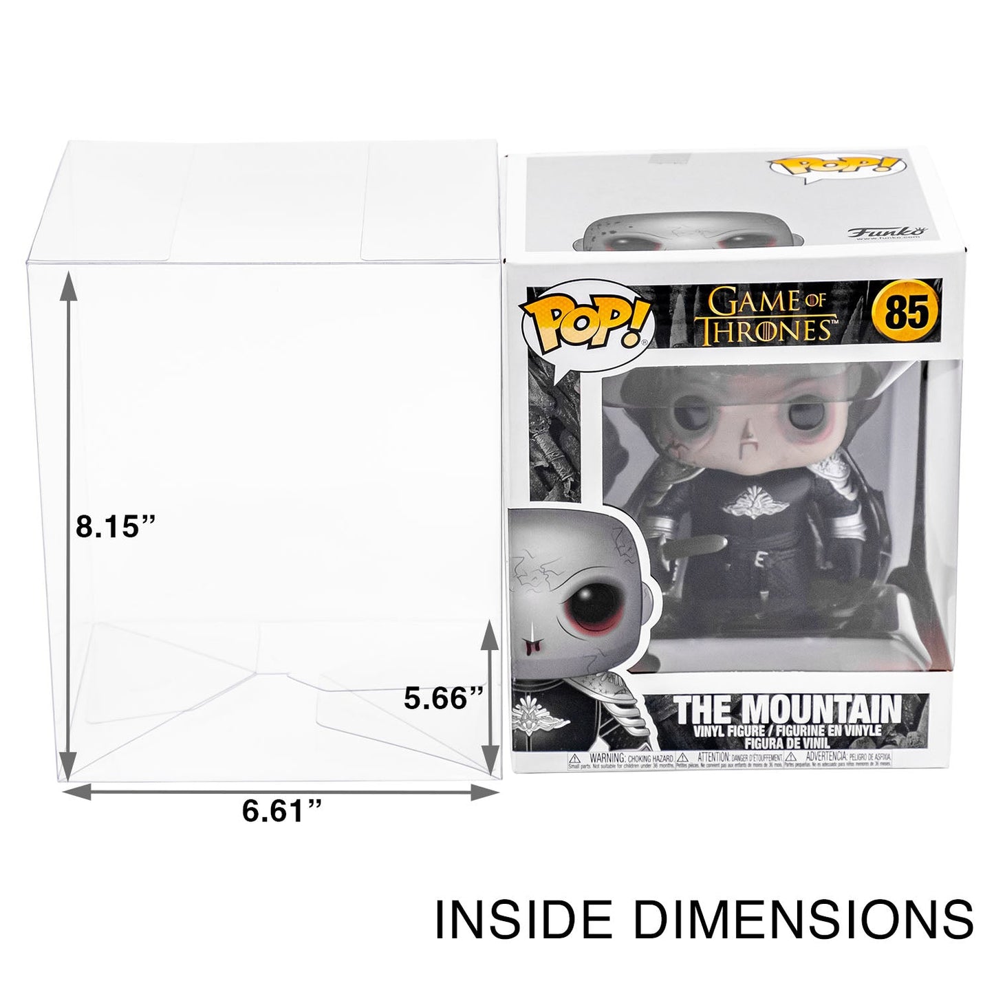 Platinum Protectors for Funko Pop! 6" Inch Vinyl Figures - MEGA POP COMICS