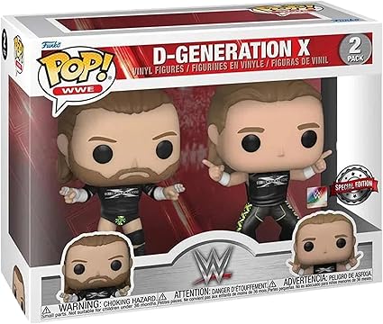 Funko Pop! WWE: D-Generation X - 2pk Vinyl Figure (Walmart Exclusive) - MEGA POP COMICS