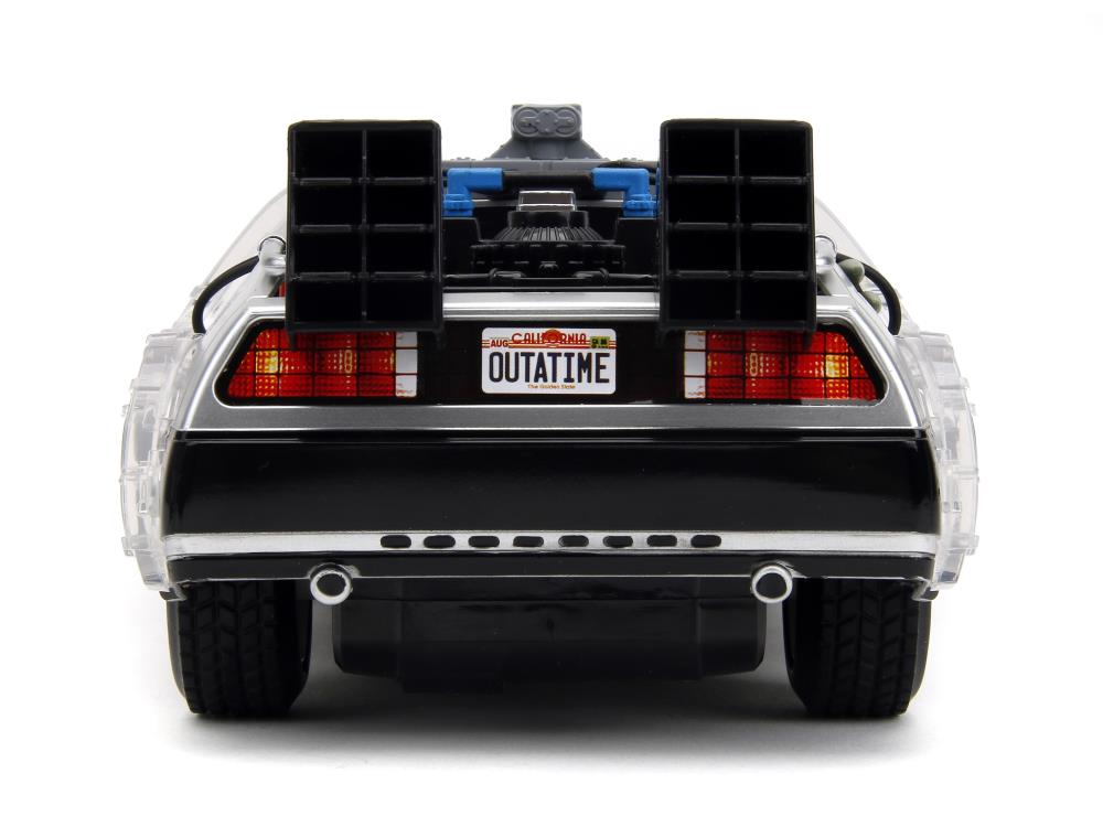 Back to the Future Remote Control 1:16 scale DeLorean Time Machine - MEGA POP COMICS