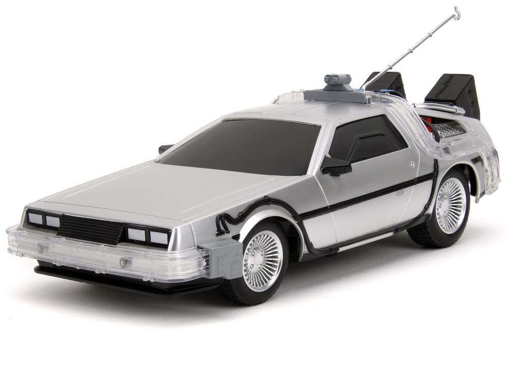 Back to the Future Remote Control 1:16 scale DeLorean Time Machine - MEGA POP COMICS