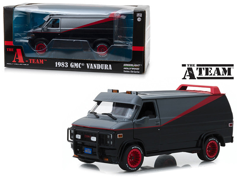 1983 GMC Vandura Van "The A-Team" TV Series 1/24 Diecast Model Car - MEGA POP COMICS