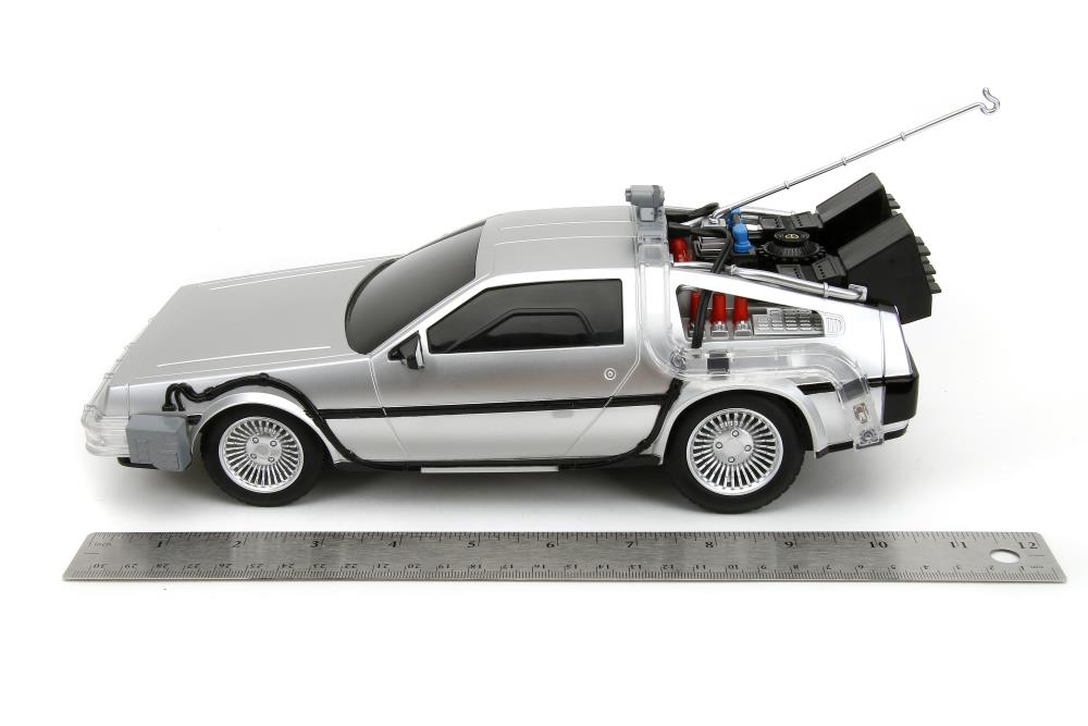 Back to the Future Remote Control 1:16 scale DeLorean Time Machine - MEGA POP COMICS