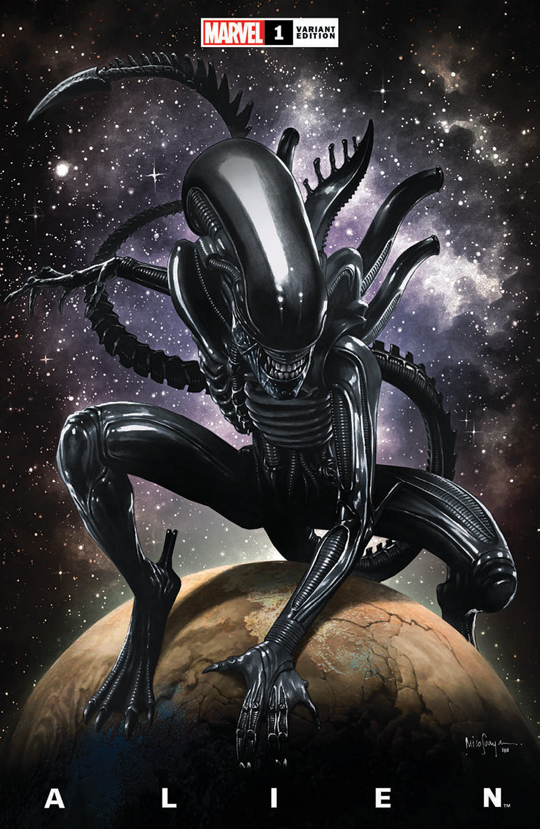 Alien #1 Unknown Comics Mico Suayan Exclusive Var (03/24/2021) - MEGA POP COMICS