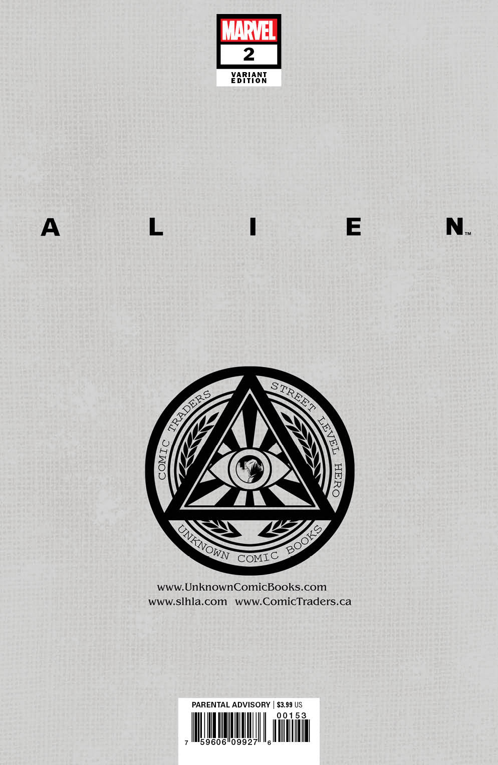 Alien #2 Unknown Comics Marco Mastrazzo Exclusive Var (04/21/2021) - MEGA POP COMICS