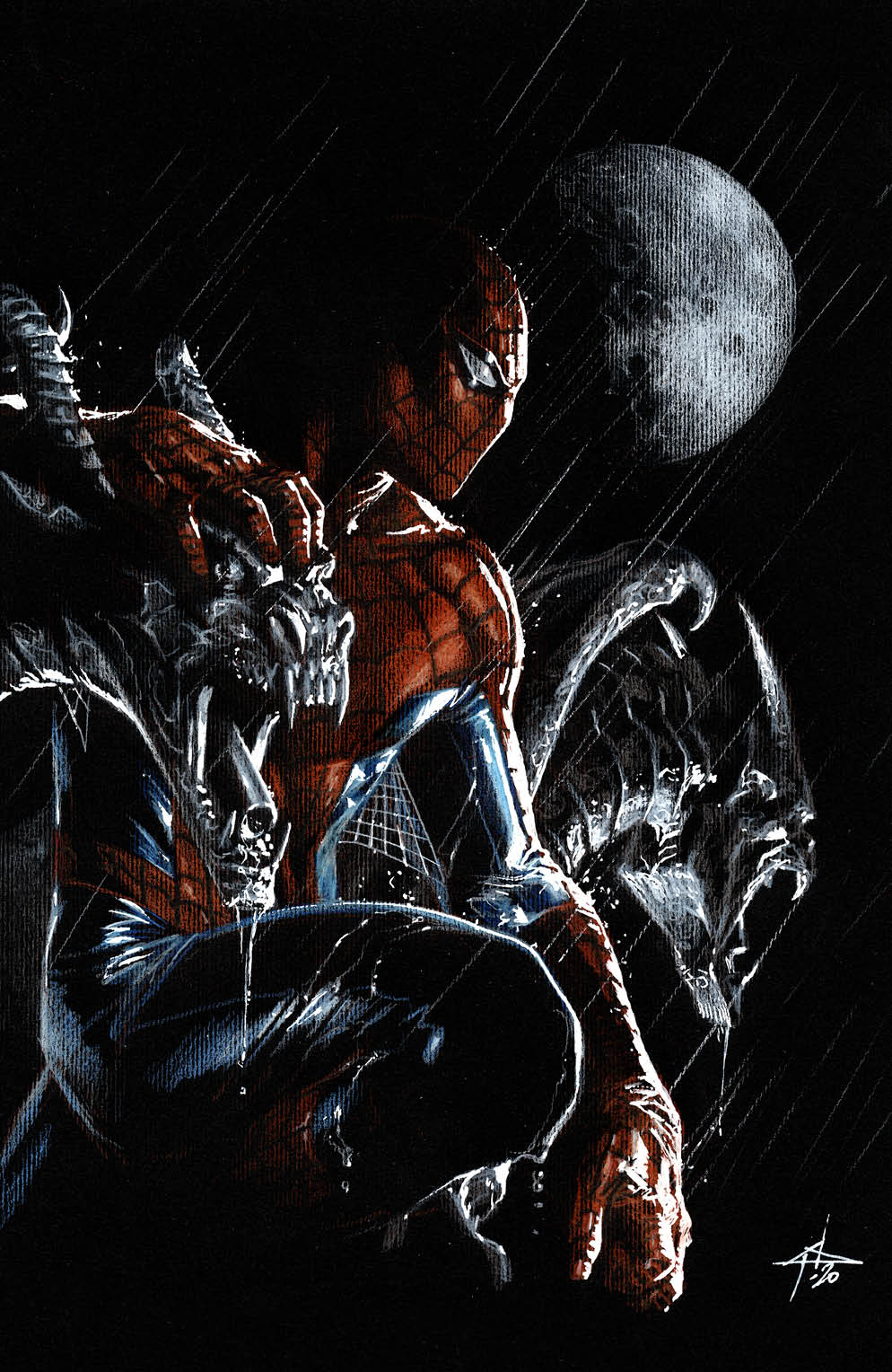 AMAZING SPIDER-MAN #47 UNKNOWN COMICS GABRIELE DELLOTTO EXCLUSIVE VIRGIN VAR (08/26/2020) - MEGA POP COMICS