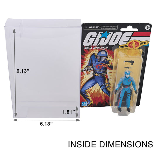 Platinum Protectors for 3.75" Carded New & Vintage Star Wars or GI Joe Boxes - MEGA POP COMICS