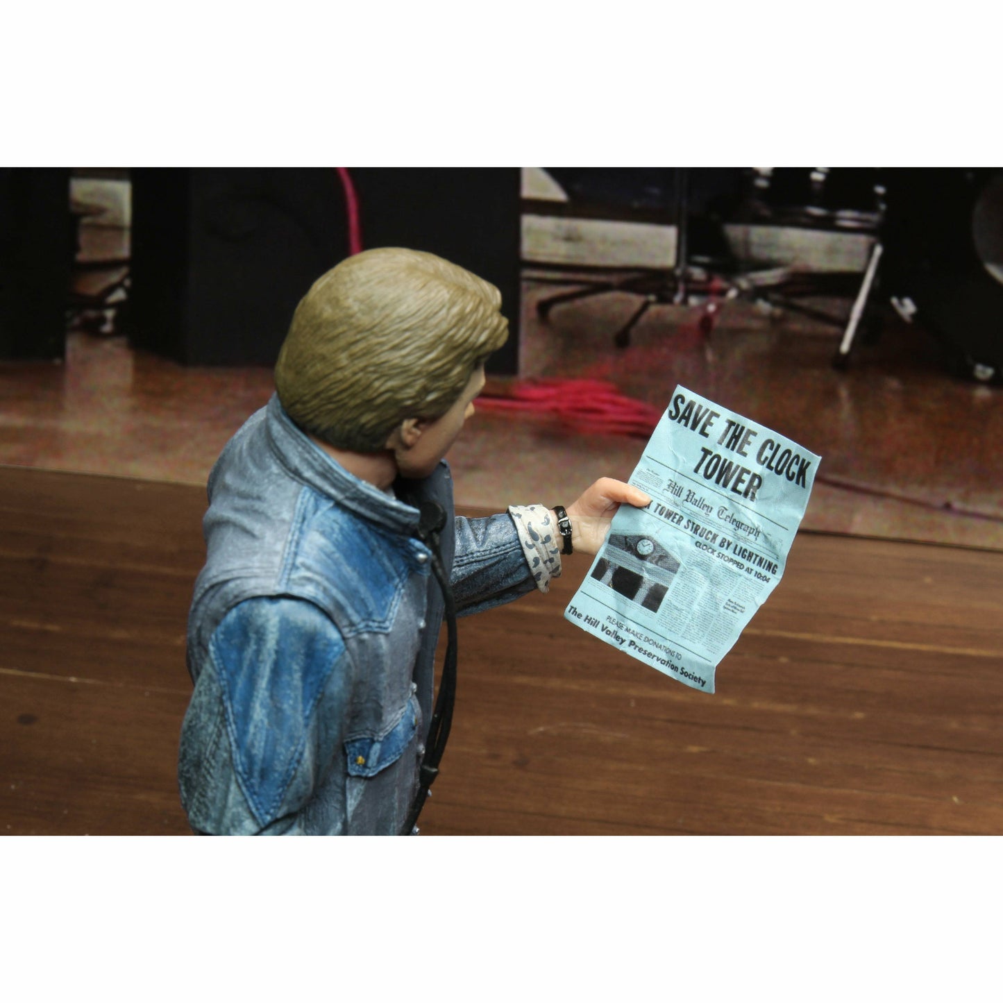 NECA Back to the Future 7" Scale Action Figure - Ultimate Marty McFly (1985 "Audition") - MEGA POP COMICS