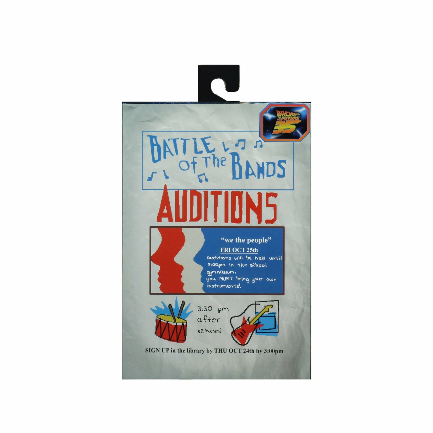 NECA Back to the Future 7" Scale Action Figure - Ultimate Marty McFly (1985 "Audition") - MEGA POP COMICS
