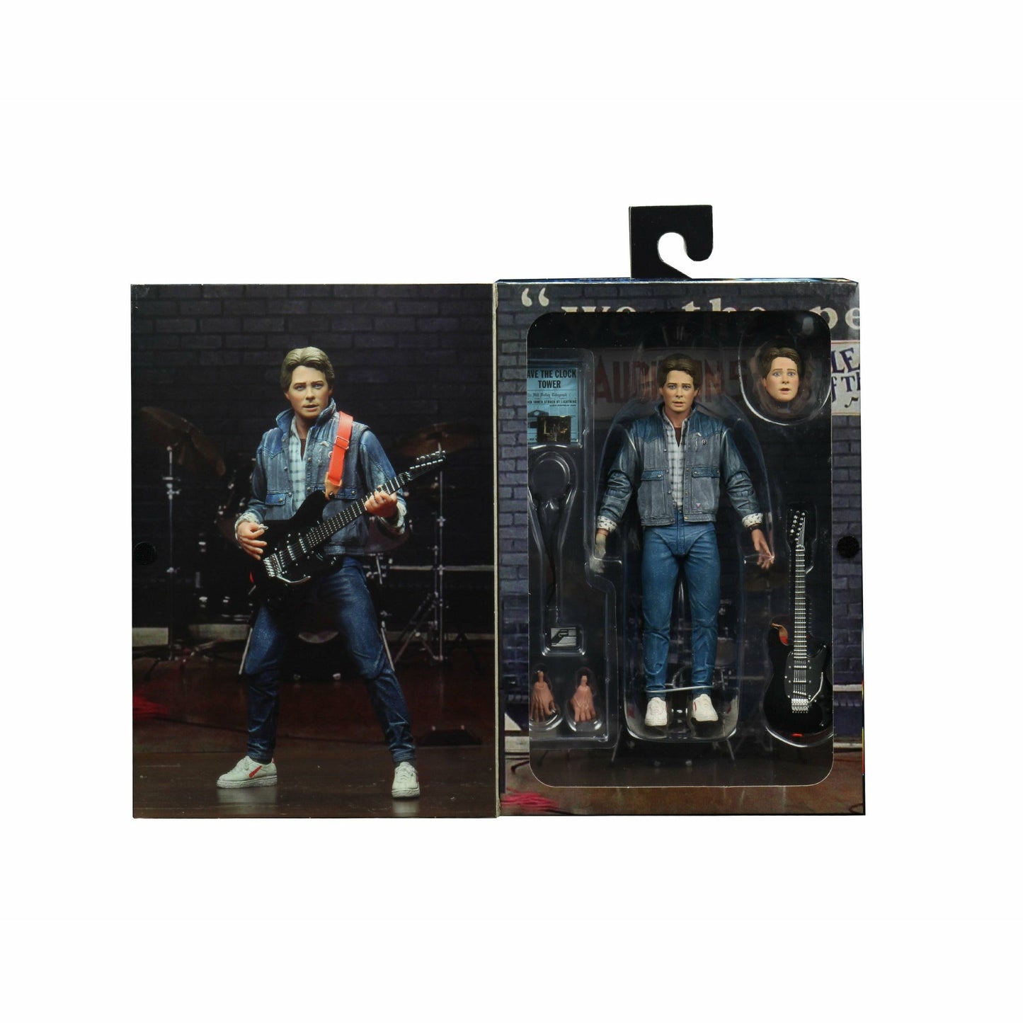NECA Back to the Future 7" Scale Action Figure - Ultimate Marty McFly (1985 "Audition") - MEGA POP COMICS