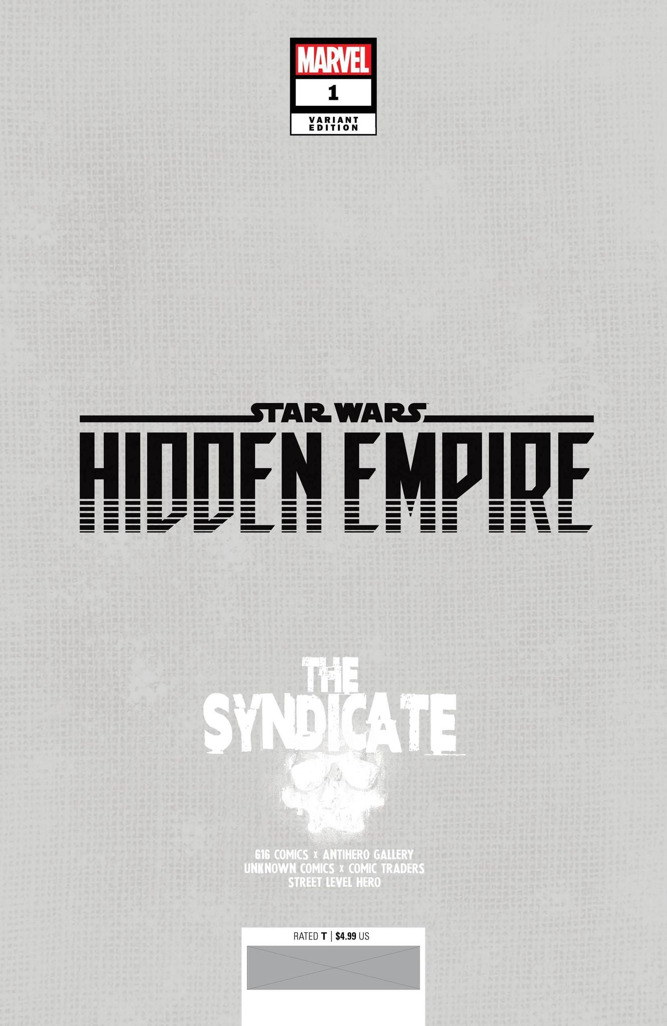 Star Wars: Hidden Empire #1 E.M. Gist Exclusive Var (11/30/2022) - MEGA POP COMICS