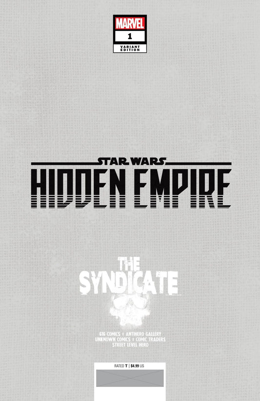 Star Wars: Hidden Empire #1 E.M. Gist Exclusive Var (11/30/2022) - MEGA POP COMICS