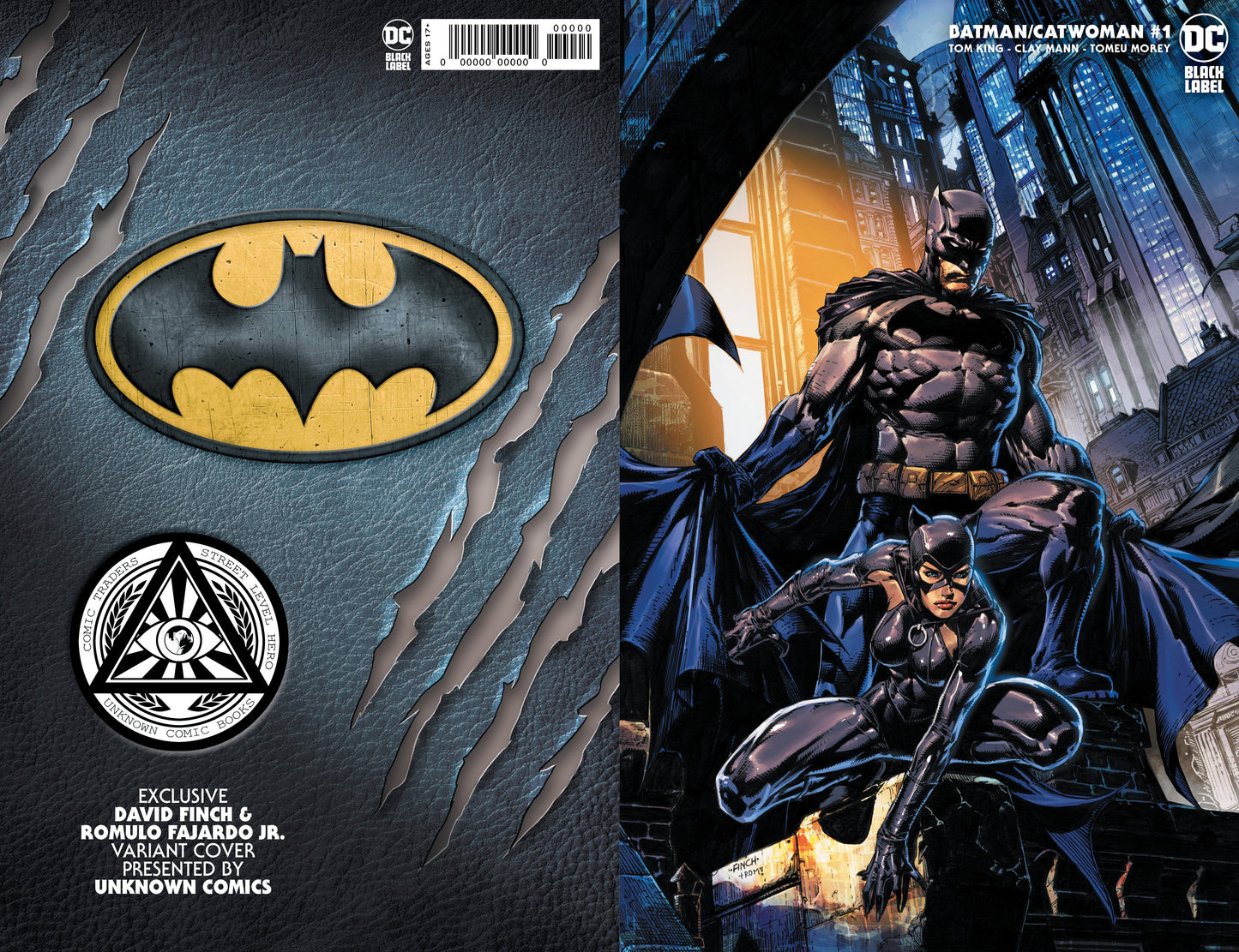BATMAN CATWOMAN #1 (OF 12) UNKNOWN COMICS DAVID FINCH EXCLUSIVE MINIMAL VAR (12/02/2020) - MEGA POP COMICS