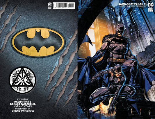 BATMAN CATWOMAN #1 (OF 12) UNKNOWN COMICS DAVID FINCH EXCLUSIVE MINIMAL VAR (12/02/2020) - MEGA POP COMICS