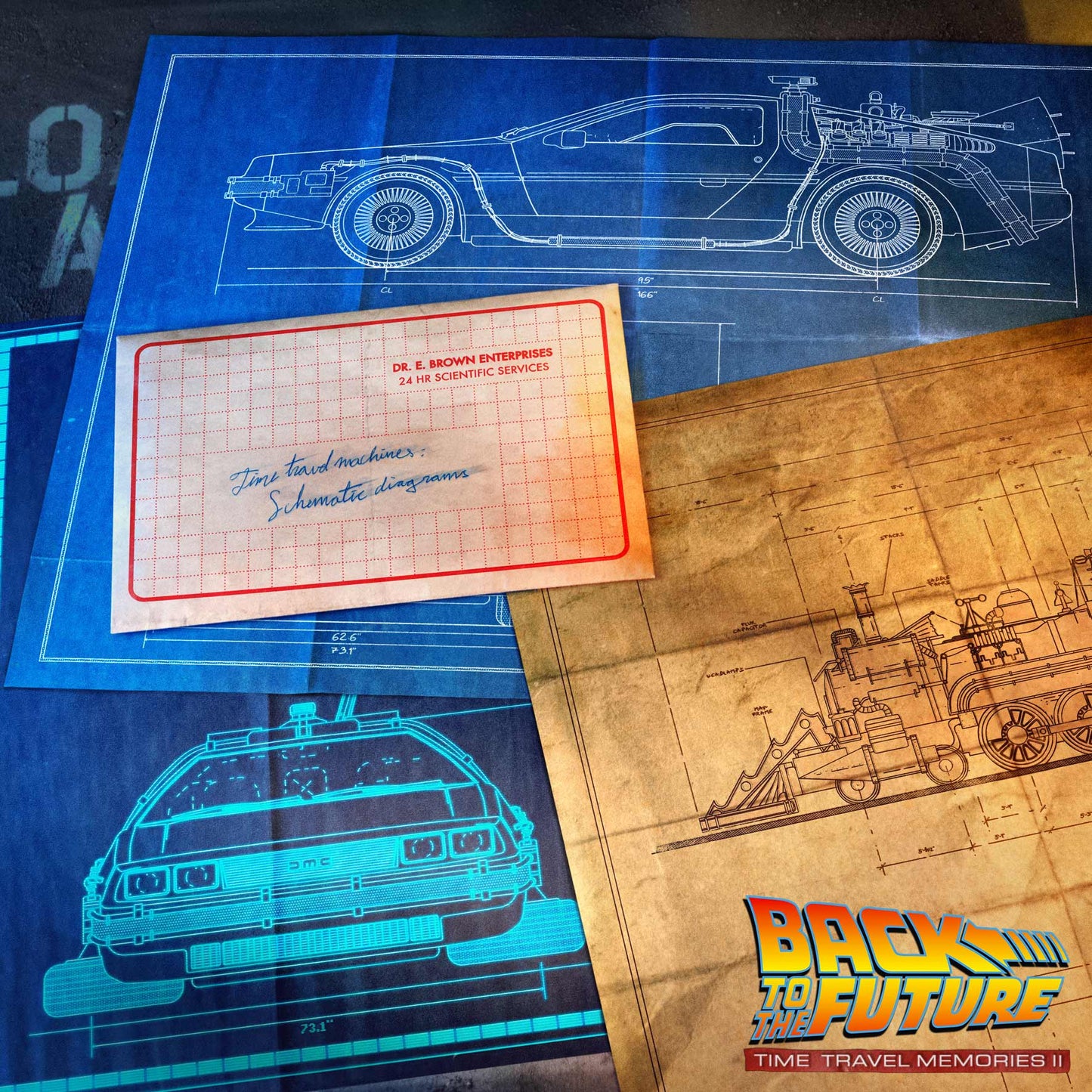 Back to the Future Time Travel Memories II Expansion Kit — "1.21 Gigawatts" Edition prop replicas (BacktotheFuture.com / DoctorCollector.com exclusive!) - MEGA POP COMICS