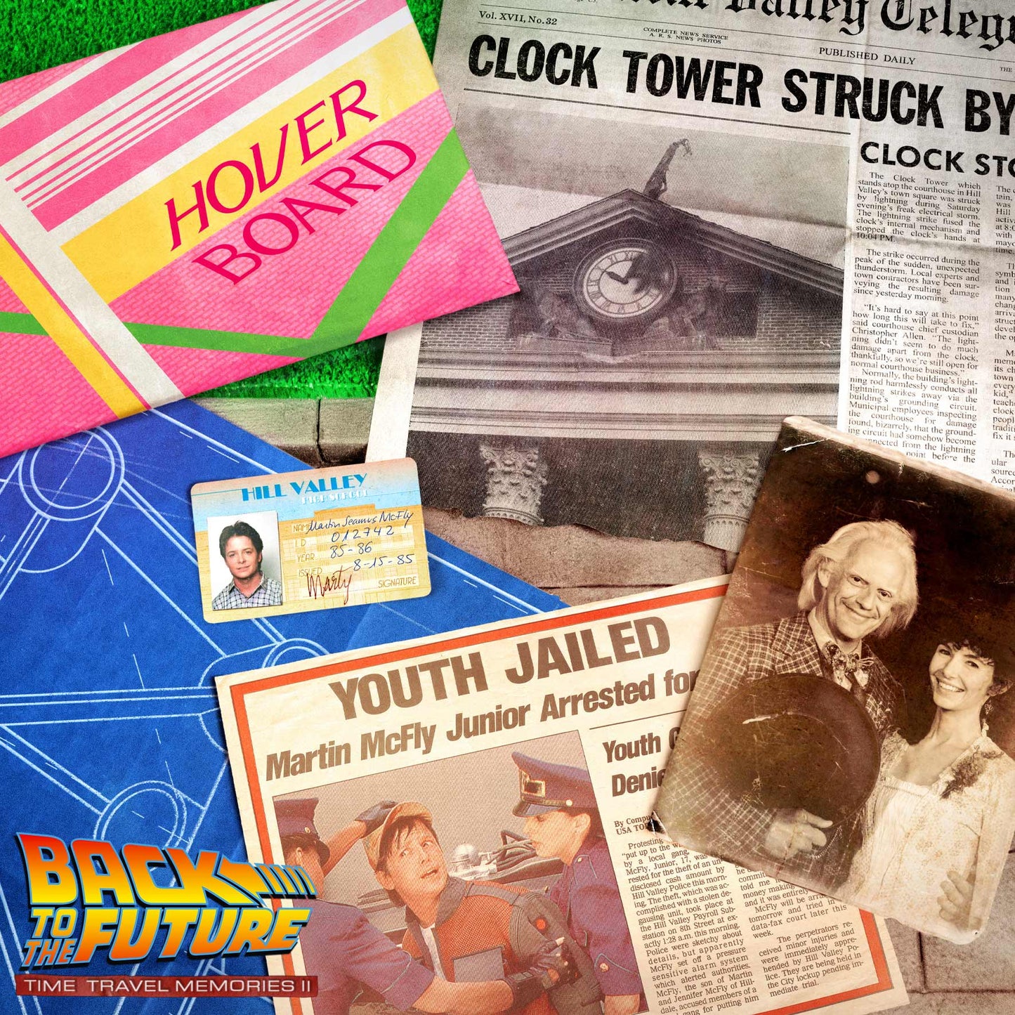 Back to the Future Time Travel Memories II Expansion Kit — "1.21 Gigawatts" Edition prop replicas (BacktotheFuture.com / DoctorCollector.com exclusive!) - MEGA POP COMICS