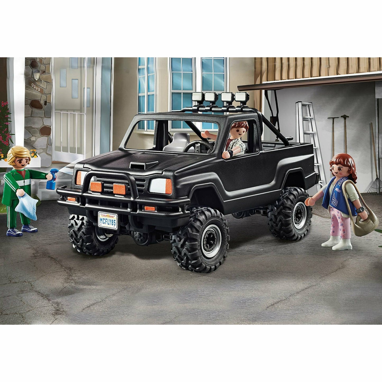 Playmobil Back to the Future 35-piece 1985 Marty's Pickup Truck playset - MEGA POP COMICS
