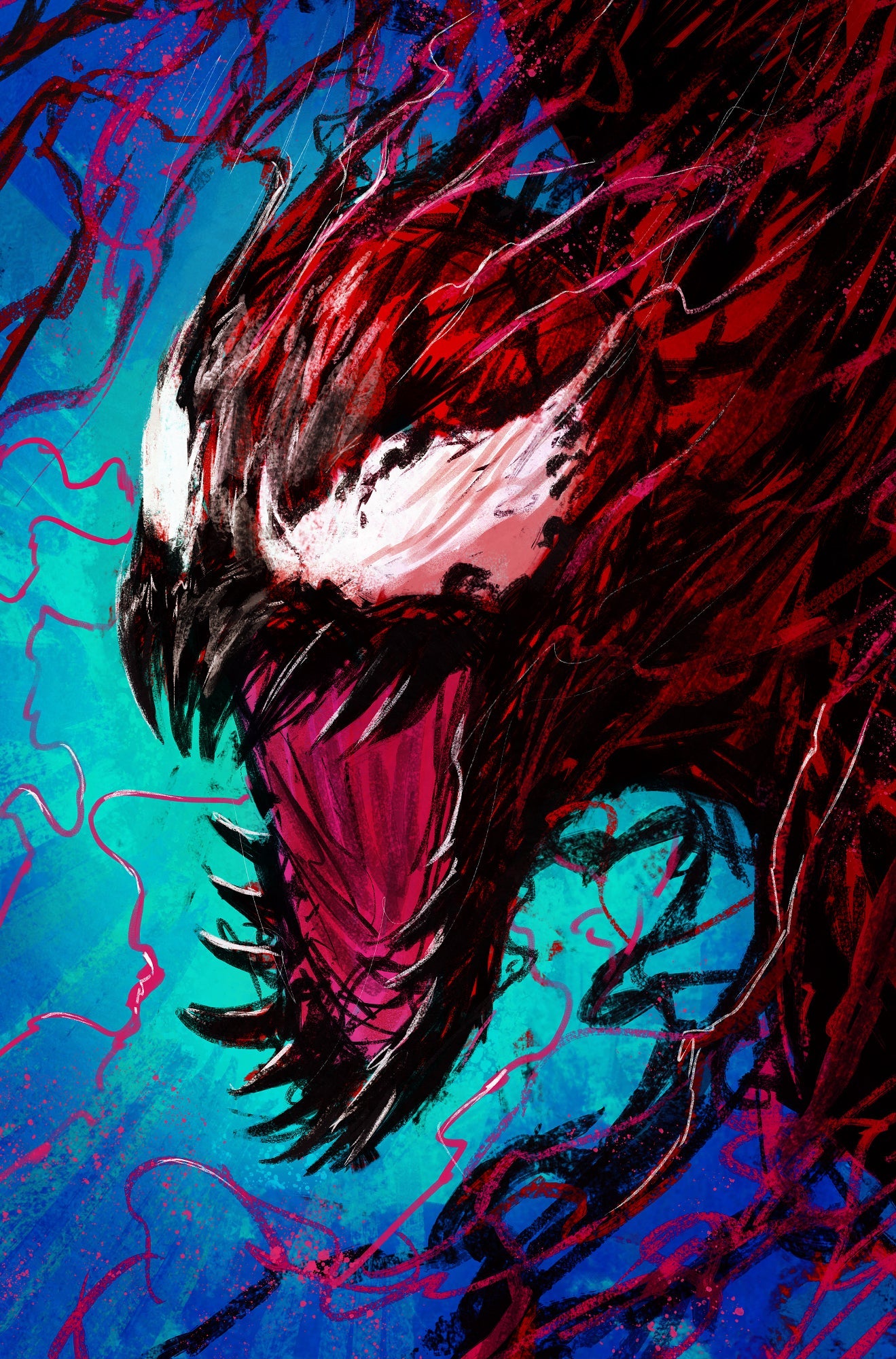 Venom #30 Unknown Comics Dave Rapoza Exclusive Sketch Virgin Var (11/18/2020) - MEGA POP COMICS