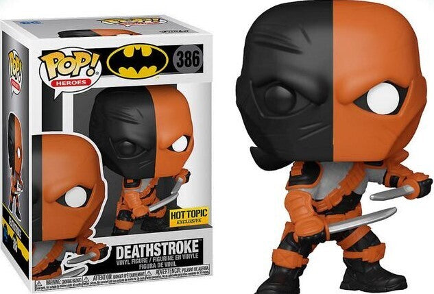 Funko DC Comics Batman Pop! Heroes Deathstroke Vinyl Figure Hot Topic Exclusive - MEGA POP COMICS