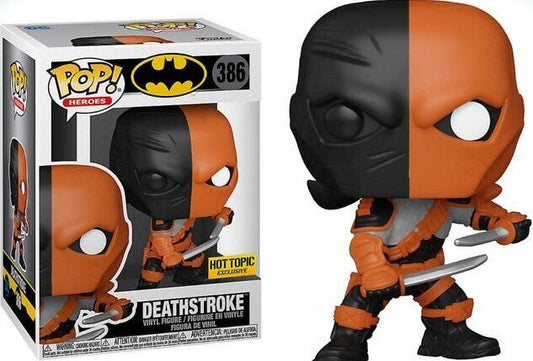 Funko DC Comics Batman Pop! Heroes Deathstroke Vinyl Figure Hot Topic Exclusive - MEGA POP COMICS