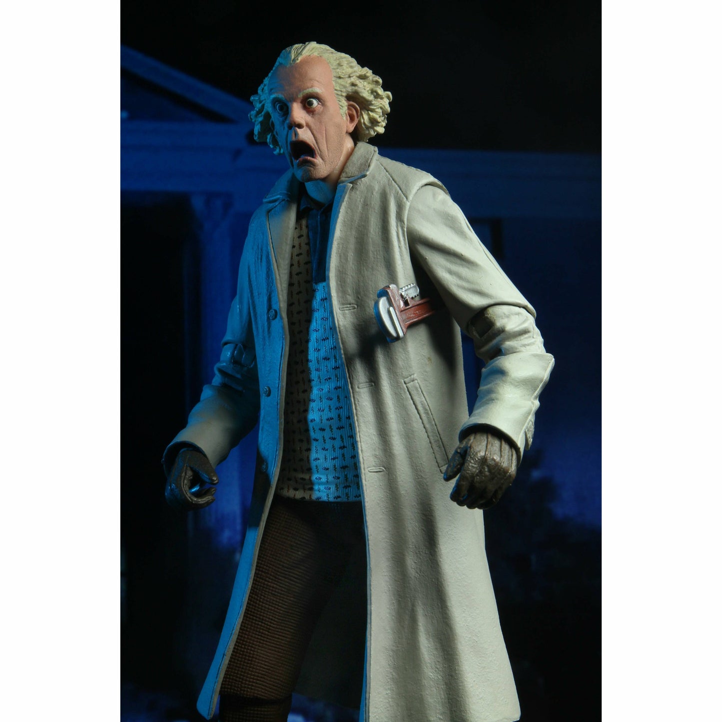 NECA Back to the Future 7" Scale Action Figure - Ultimate Doc Brown (1955) - MEGA POP COMICS