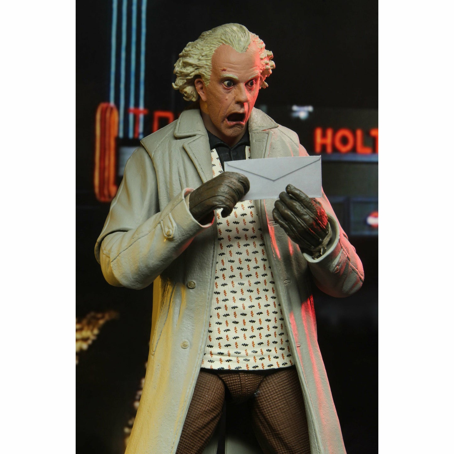 NECA Back to the Future 7" Scale Action Figure - Ultimate Doc Brown (1955) - MEGA POP COMICS