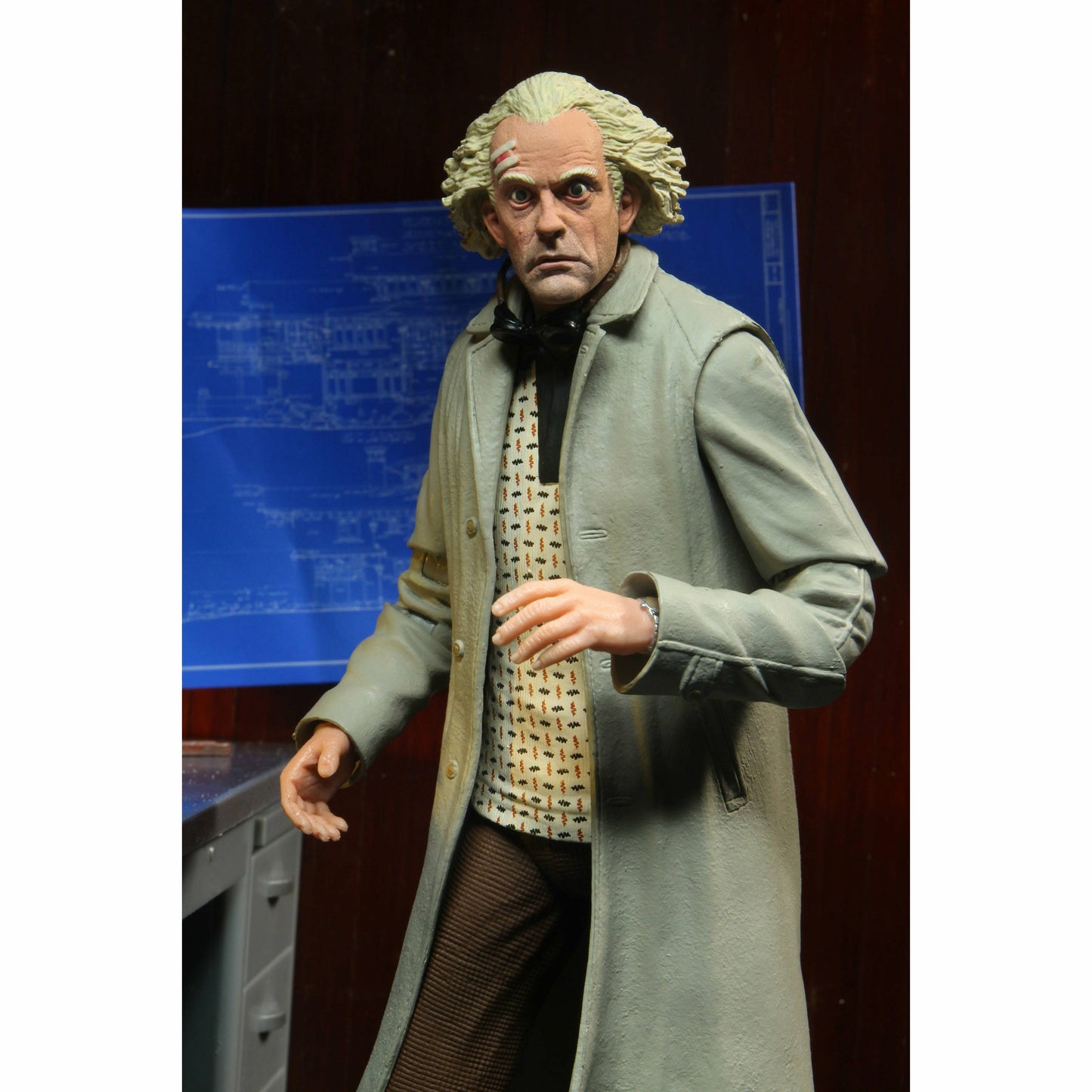 NECA Back to the Future 7" Scale Action Figure - Ultimate Doc Brown (1955) - MEGA POP COMICS
