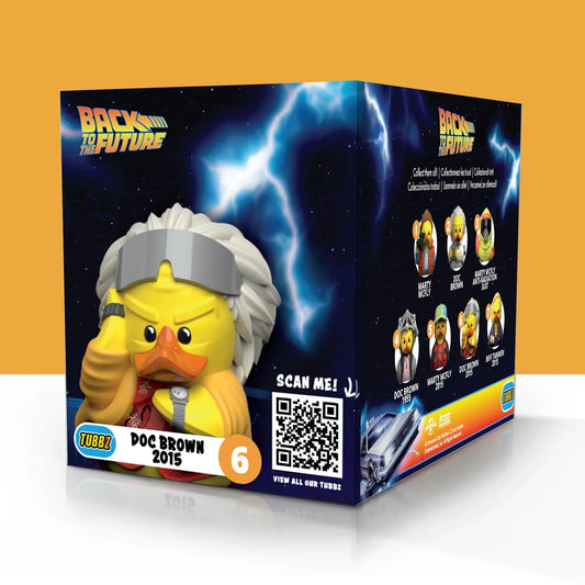 Back to the Future Part II Doc Brown 2015 TUBBZ Cosplaying Duck (Boxed Edition) - MEGA POP COMICS