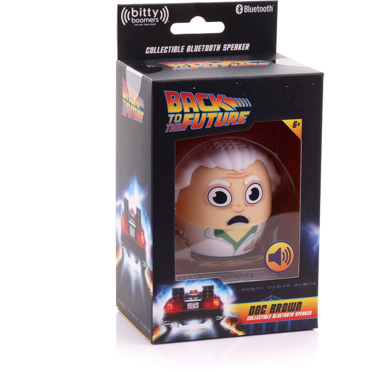 Universal Back to the Future Doc Brown Bitty Boomer Bluetooth Speaker - MEGA POP COMICS